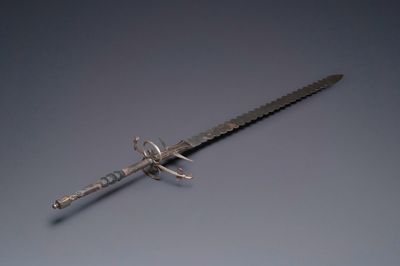 A large two-handed 'Flamberge' sword, Germany, 2nd half 16th C.