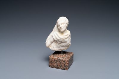 A Roman marble fragment, 1st/4th C.