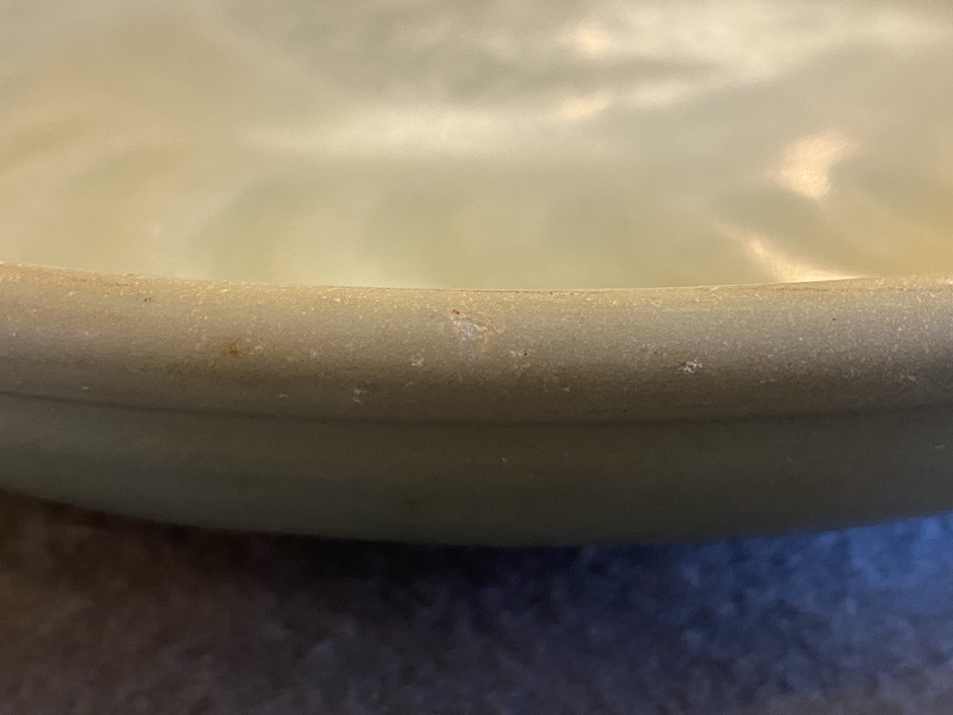 Two Chinese Longquan celadon dishes with underglaze design, Ming Rob