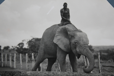 Casimir Ostoja Zagourski (1883-1944), &quot;L'Afrique qui dispara&icirc;t&quot;, A leather-bound album, Congo, early 20th C.