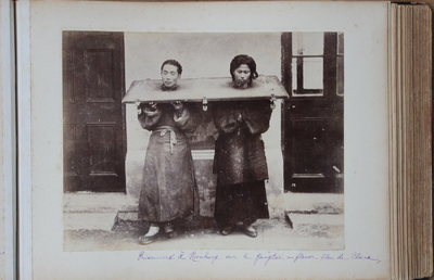 An impressive photograph album of China, 19th C. Ca. 1897