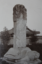 Exceptionnel album de photographies de la r&eacute;volution chinoise, 1900-1910