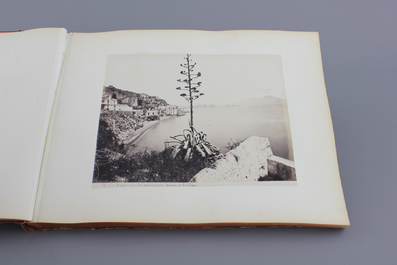 &quot;Naples et ses environs&quot;, een verzameling albumen zichten over Napels en haar omgeving, ca 1890