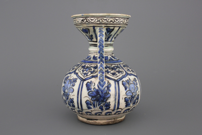 A Safavid blue and white jug in Chinese Ming style, Iran, 17th C.