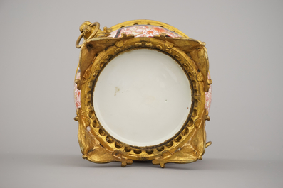 An ormolu-mounted Chinese porcelain bowl, 19th C.