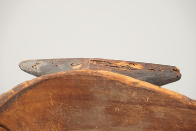 Afrikaans in hout gesculpteerd Songye masker, begin tot midden 20e eeuw