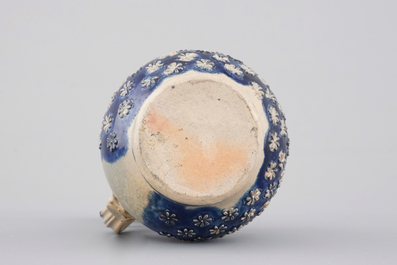 A globular Westerwald stoneware jug, 17th C.