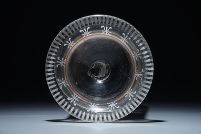 Un grand verre de marriage allemand, Fritz Heckert, Boh&egrave;me, 19&egrave;me si&egrave;cle