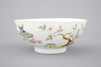 Un bol en porcelaine de Chine famille rose, Yongzheng, 1722-1735
