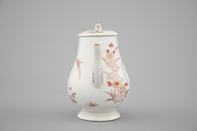 A Japanese Imari shaving bowl and an Arita soy jug, 17/18th C.