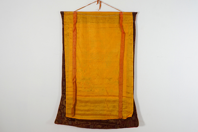 A Tibetan tangka, 18/19th C.