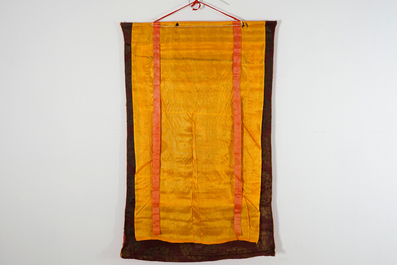 A Tibetan tangka, 18/19th C.