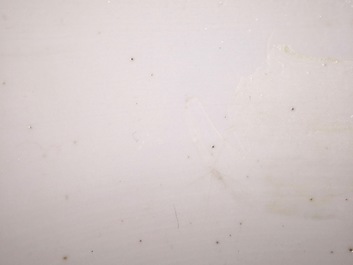 A tall famille verte ginger jar and cover, 19th C