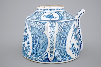 A Dutch Delft posset pot for the English market, early 18th C.