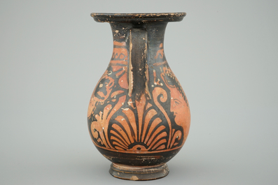 A &quot;Grand Tour&quot; jug in ancient Greek style, Italy, 19th C.