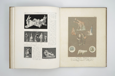 A large book on Meissen porcelain: K&ouml;niglich S&auml;chsische Porzellanmanufaktur Meissen, 1710-1910