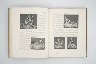 A large book on Meissen porcelain: K&ouml;niglich S&auml;chsische Porzellanmanufaktur Meissen, 1710-1910