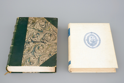 Deux publications sur les fa&iuml;ences de Delft, incl. Havard, Histoire de la fa&iuml;ence de Delft, 1878