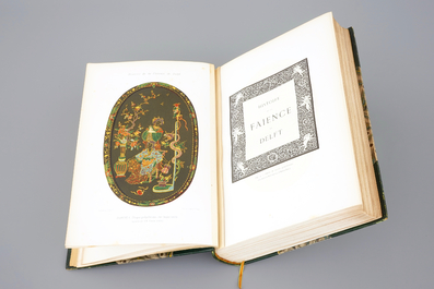 Two Dutch Delftware publications, incl. Havard, Histoire de la fa&iuml;ence de Delft, 1878