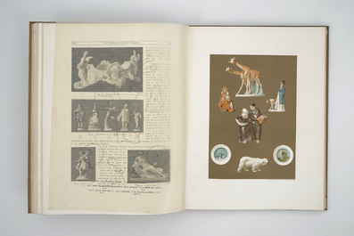 A large book on Meissen porcelain: K&ouml;niglich S&auml;chsische Porzellanmanufaktur Meissen, 1710-1910