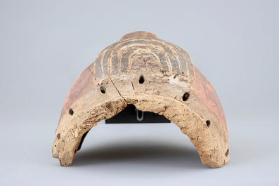 An African carved wooden &quot;Mbuya&quot; mask, Western Pende, Congo