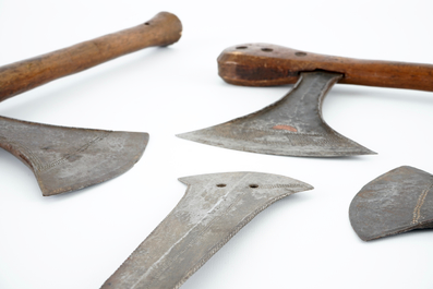 A collection of African weapons, 19/20th C.