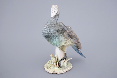 Jack Jefferys (1896-1961): A polychrome ceramic model of a duck