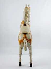 A painted wood fairground horse, first half 20th C.