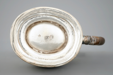 A silver coffee pot, Vienna, 1744