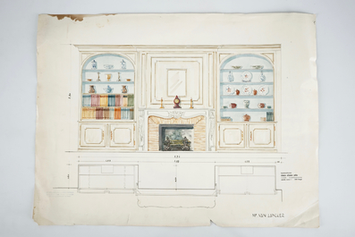 Ca. 550 ontwerpen uit het archief van de Brugse kunstwerkhuizen Claeys, 20e eeuw