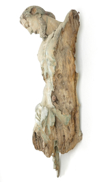 Un grand Christ en bois sculpt&eacute;, Flandres, 14/15&egrave;me