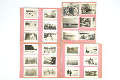 Een collectie van 64 zwart-wit foto&rsquo;s, Canada, begin 20e eeuw