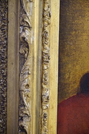 Un portrait de Christ, &eacute;cole flamande, huile sur cuivre, 16/17&egrave;me