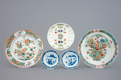 Une collection de porcelaines de Chine diverses, 17/18&egrave;me