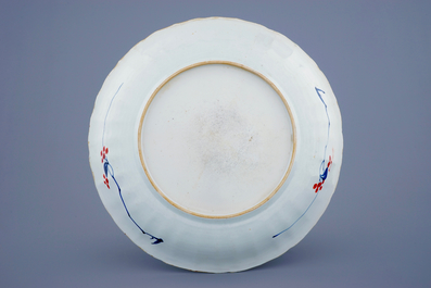 A large Chinese famille verte &quot;Provinces&quot; dish with the arms of Artoys, Kangxi/Yongzheng, ca. 1720
