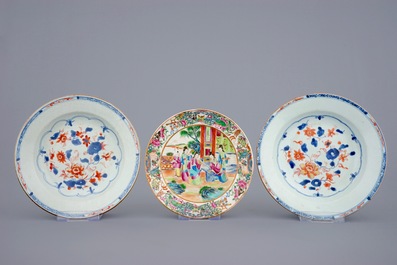 A varied lot of Chinese porcelain, 18/19th C.
