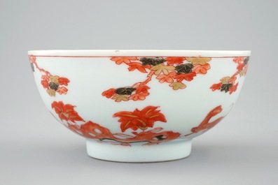 A Chinese verte-Imari &quot;Governor Duff&quot; bowl, Yongzheng, ca. 1730