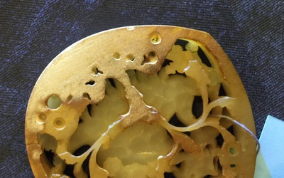 Un pendentif en jade sculpt&eacute; au ph&eacute;nix, Chine, 19&egrave;me