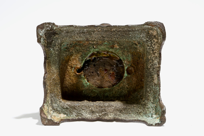 Un mod&egrave;le de Shancai en bronze, Chine, Ming