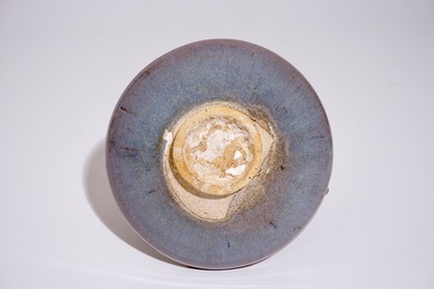 A Chinese purple-splashed junyao bowl, Yuan