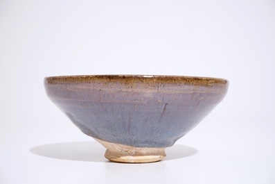 A Chinese purple-splashed junyao bowl, Yuan