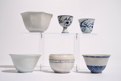 A group of Chinese Hatcher Cargo and Hoi An Hoard shipwreck wares, Transitional period and earlier