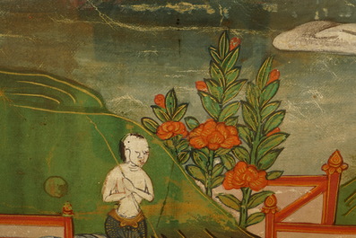 Two fine thangka, Tibet or Nepal, 18/19th C.