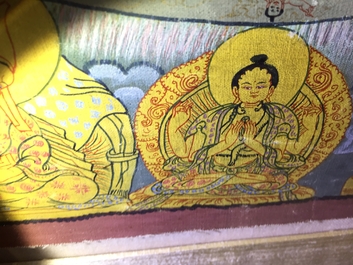 A thangka, Tibet or Nepal, 19/20th C.