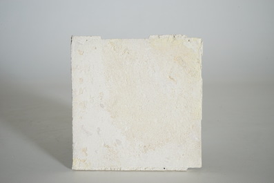 A set of ca. 350 plain white Dutch Delft tiles, 18th C.