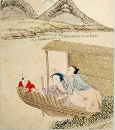 A Chinese album of erotic drawings, 19/20th C.