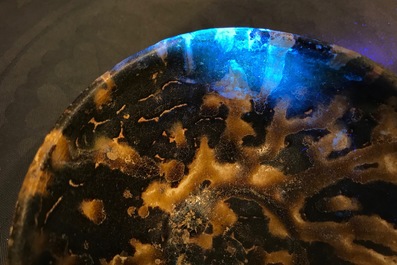 A Chinese Jizhou tortoise shell-glazed bowl, Southern Song Dynasty or later