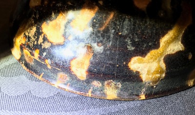 A Chinese Jizhou tortoise shell-glazed bowl, Southern Song Dynasty or later