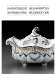 A polychrome Brussels faience Rococo tureen and cover, 18th C.