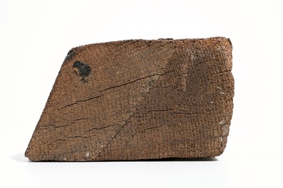 A bystander, retable fragment, oak, Antwerp, 16th C.